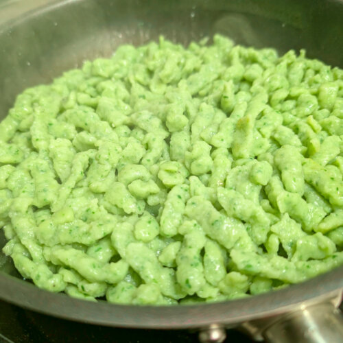 baerlauchspaetzle fertig