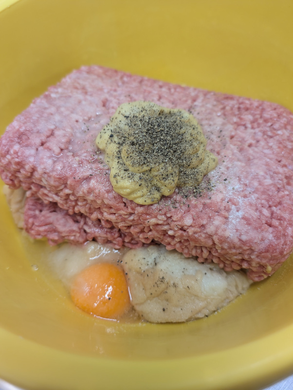Die Zutaten für Faschiertes